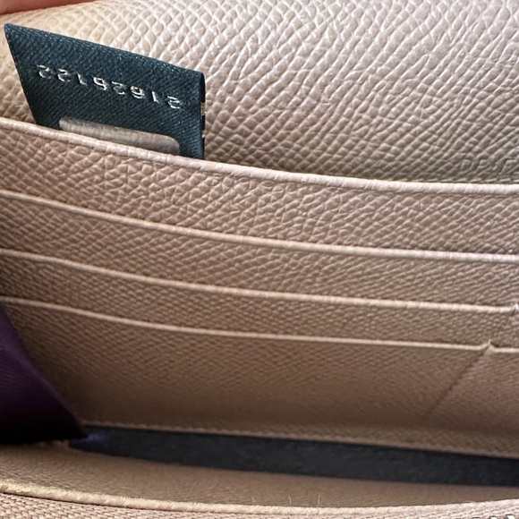 Bulgari Dusty Pink Leather Wallet - Picture 8 of 12